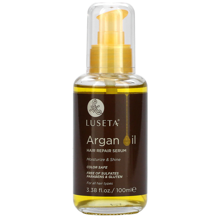 Luseta Argan Oil Hair Repair Serum - 100ml | لوسيتا سيروم إصلاح الشعر بزيت الأرغان - 100 مل