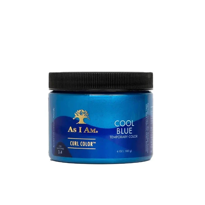As I Am Curl Color Cool Blue - 182g | اس اي ام جل ملون للشعر - 182 غرام