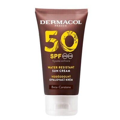 DERMACOL Water Resistant Sun Cream - 50ml | ديرماكول كريم واقي شمسي spf50 مقاوم للماء - 50 مل