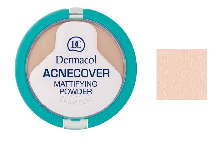 DERMACOL Acnecover Mattifying Powder - 11g | ديرماكول بودرة ضغوطة مطفية للبشرة المعرضة للمشاكل - 11 غرام