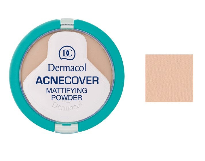 DERMACOL Acnecover Mattifying Powder - 11g | ديرماكول بودرة ضغوطة مطفية للبشرة المعرضة للمشاكل - 11 غرام