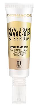 DERMACOL Hyaluron Make-Up & Serum Makeup - 25g | ديرماكول سيروم كريم أساس - 25 غرام