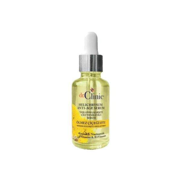 dr Clinic Helichrysum Anti _ Age Serum - 30ml | دكتور كلينك سيروم لمحاربة التجاعيد - 30 مل