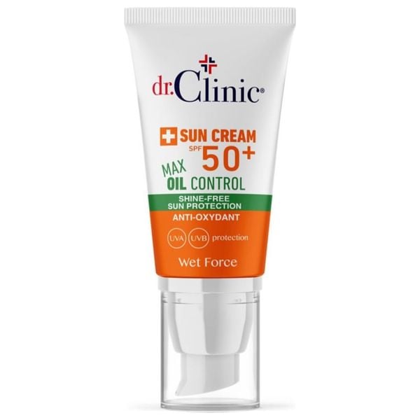 dr.Clinic Sun Cream Spf50+ Oil Control - 50ml | دكتور كلينيك واقي شمسي للبشرة الدهنية - 50 مل