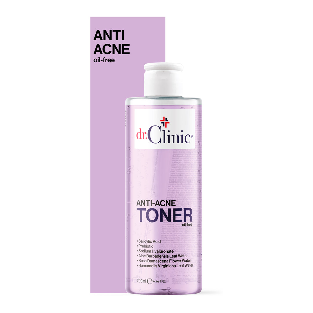 dr.Clinic Toner Oil- Free - 200ml | دكتور كلينيك تونر خالي من الزيوت - 200 مل