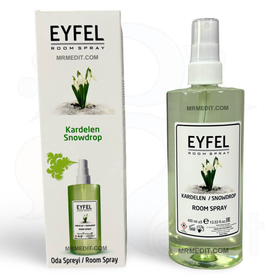 EYFEL Snowdrop Room Spray - 400ml | ايفل بخاخ معطر للجو - 400 مل