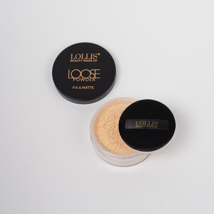 LOLLIS LOOSE POWDER Fix Matte - 17g | لوليس لوس باودر فيكس مات - 17 غ