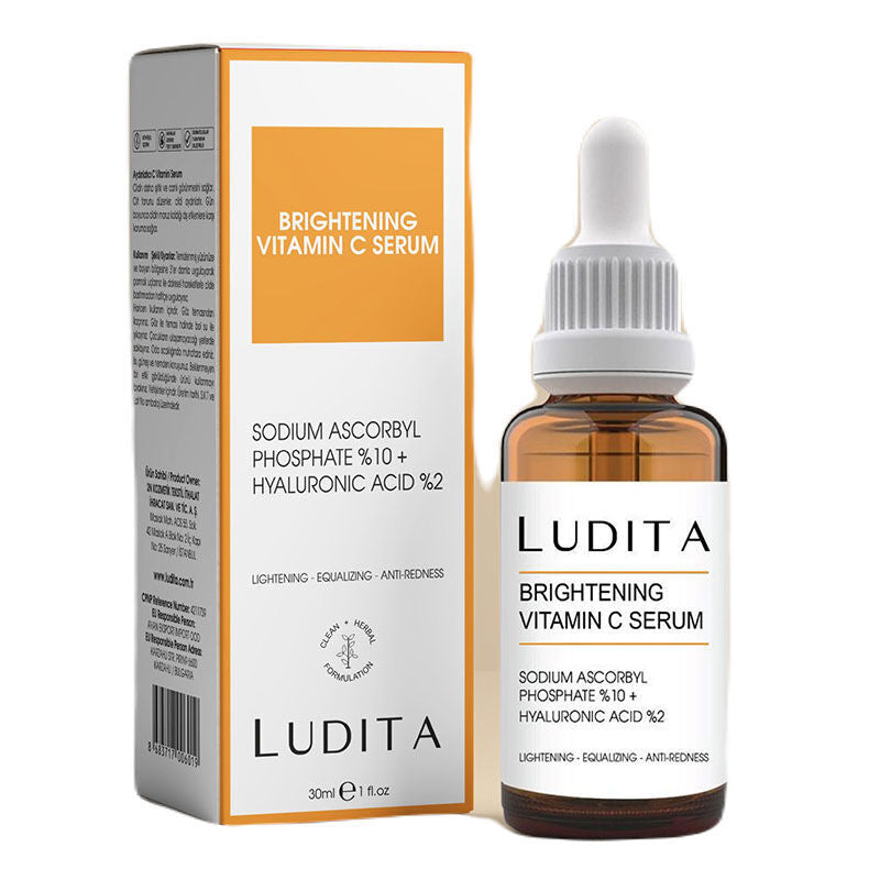 LUDITA Brightening Vitamin C Serum - 30ml | لوديتا سيروم فيتامين سي للتفتيح - 30 مل