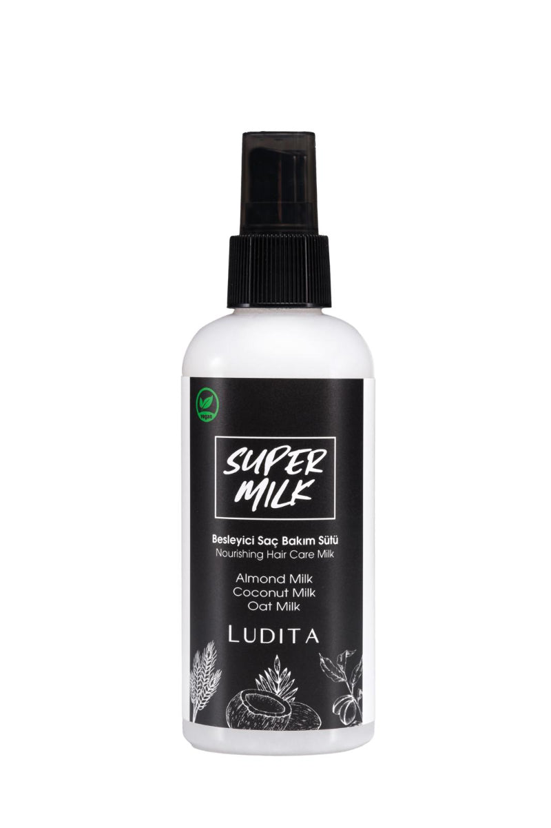 LUDITA Super Milk Nourishing Hair Care Milk - 200ml | لوديتا ليف ان مغذي للشعر - 200 مل