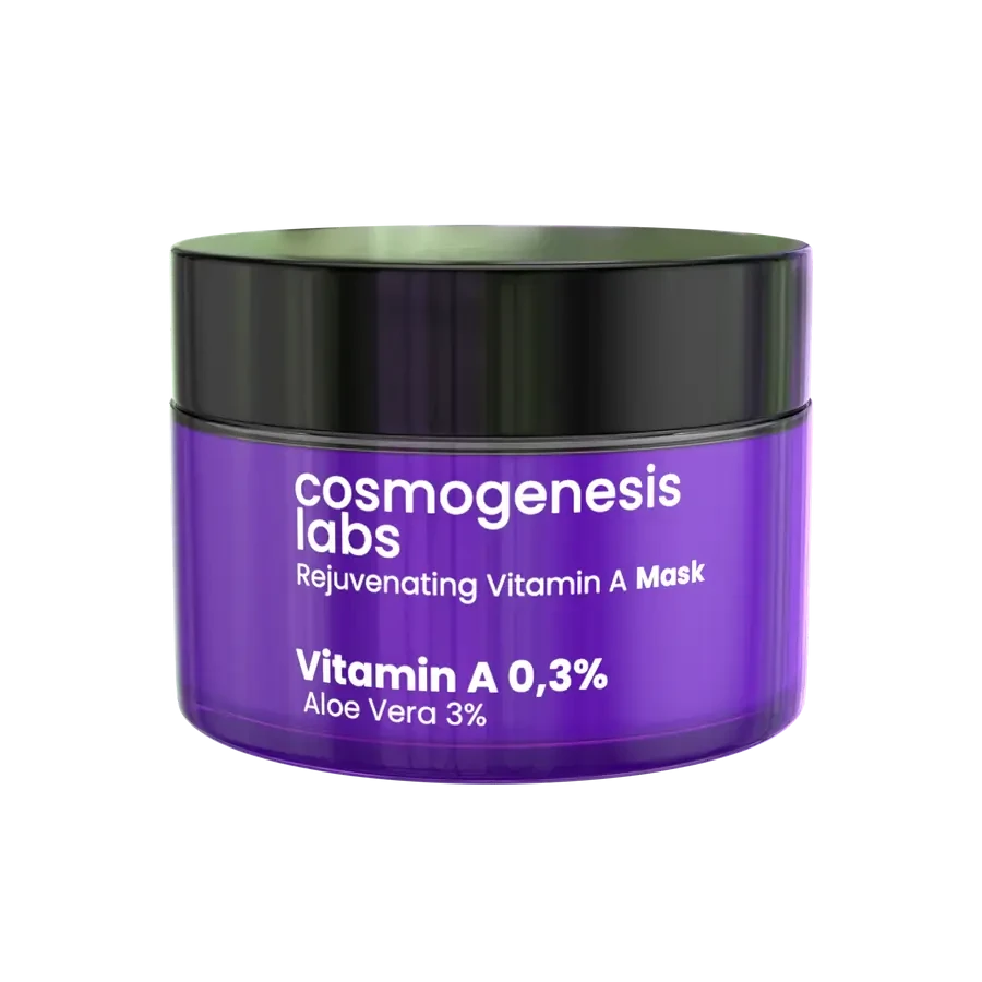 Cosmogenesis labs rejuvenating vitamin a mask 0,3% - 50ml | قناع كوزموجينيسيسبس المجدد بفيتامين A بنسبة ‎0.3%‎ – 50 مل لا