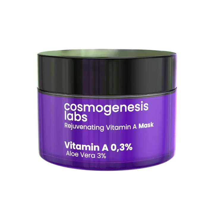 Cosmogenesis labs rejuvenating vitamin a mask 0,3% - 50ml | قناع كوزموجينيسيسبس المجدد بفيتامين A بنسبة ‎0.3%‎ – 50 مل لا
