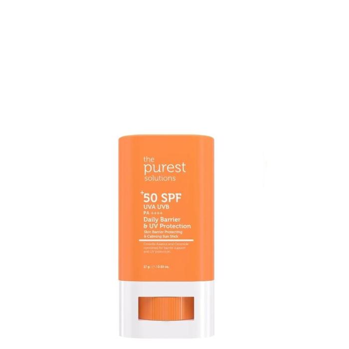 The Purest Daily Barrier UV Protection SPF 50+ - 17G | ذا بيورست سيتك واقي شمسي للحماية من الأشعة spf50+ - 17 غرام