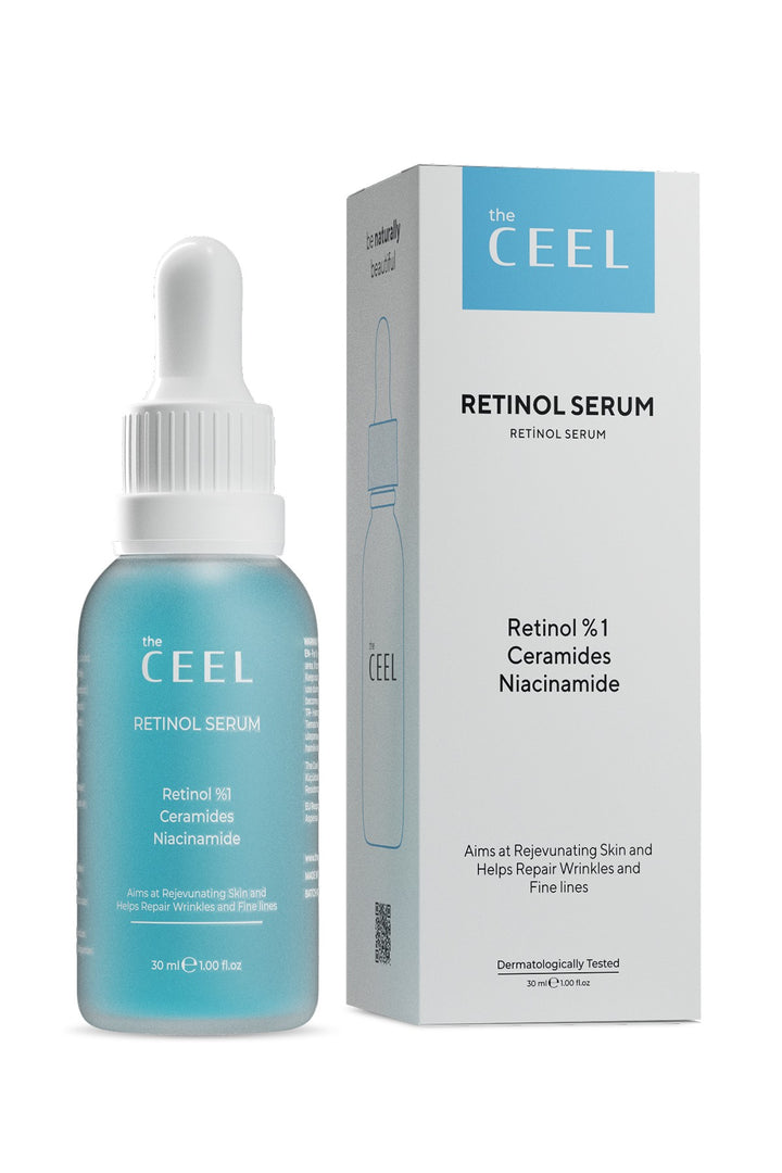 the CEEL Retinol Serum Anti-Wrinkle and Anti-Aging - 30ml | سيل سيروم الريتينول المضاد للتجاعيد - 30 مل