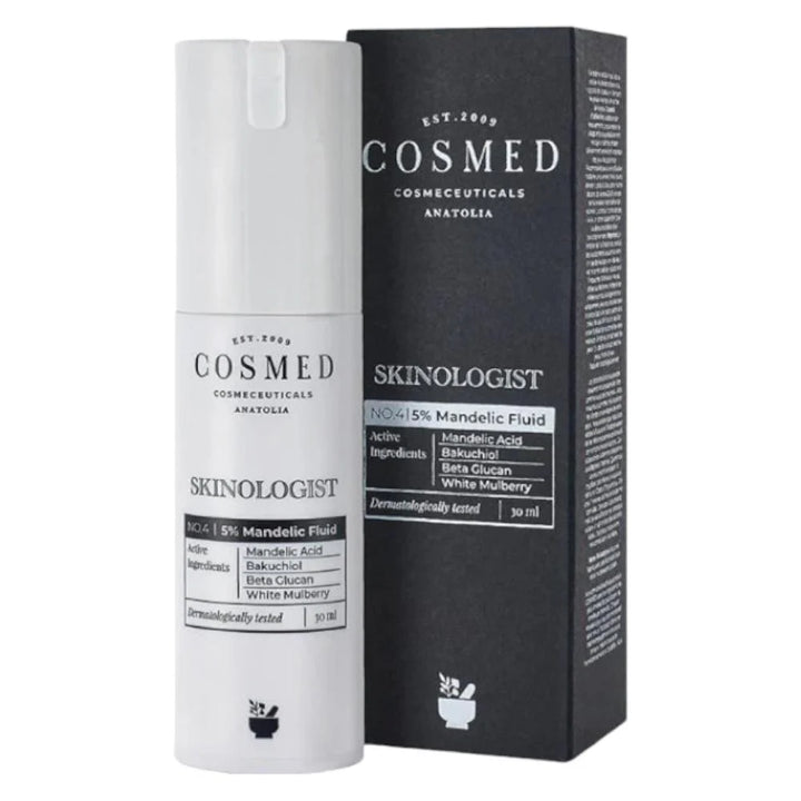Cosmed Skinnologist 5% Mandelic Fluid - 30ml | كوزميد سيروم بالمانديليك اسيد - 30 مل