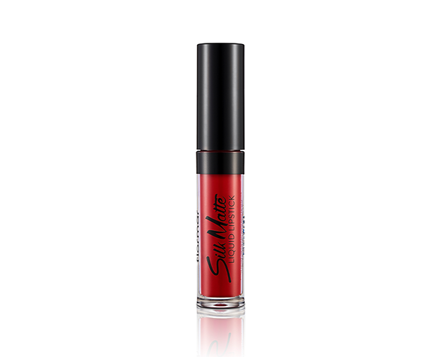 Silk Matte Liquid Lipstick No.014 Carnation Red