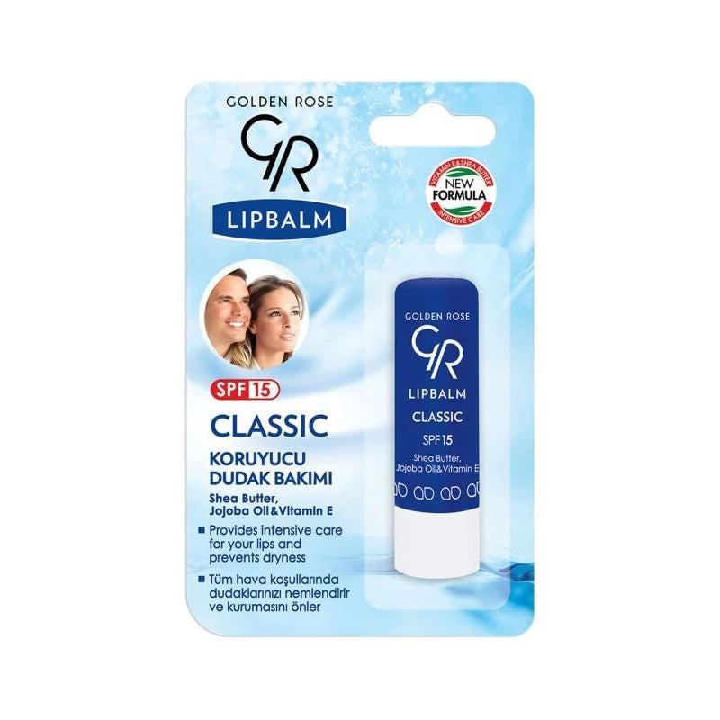 GOLDEN ROSE Lip Balm Spf15 - 4.5g | كولدن روز مرطب شفاه مع spf15 - 4.5 غرام