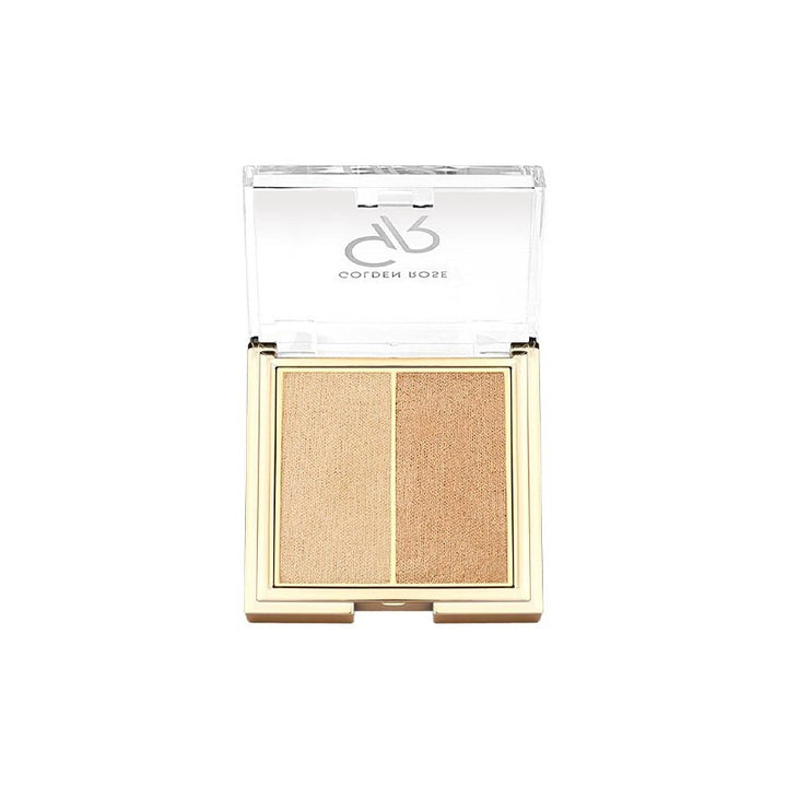 GOLDEN ROSE So Glow! Highlighter Duo - 2x3g | كولدن روز هايلايتر ثنائي اللون - 2x3 غرام