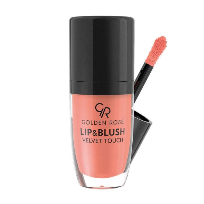 GOLDEN ROSE Lip & Blush Velet Touch - 4.5ml | كولدن روز تنت كريمي للشفاه و الخدود - 4.5 مل