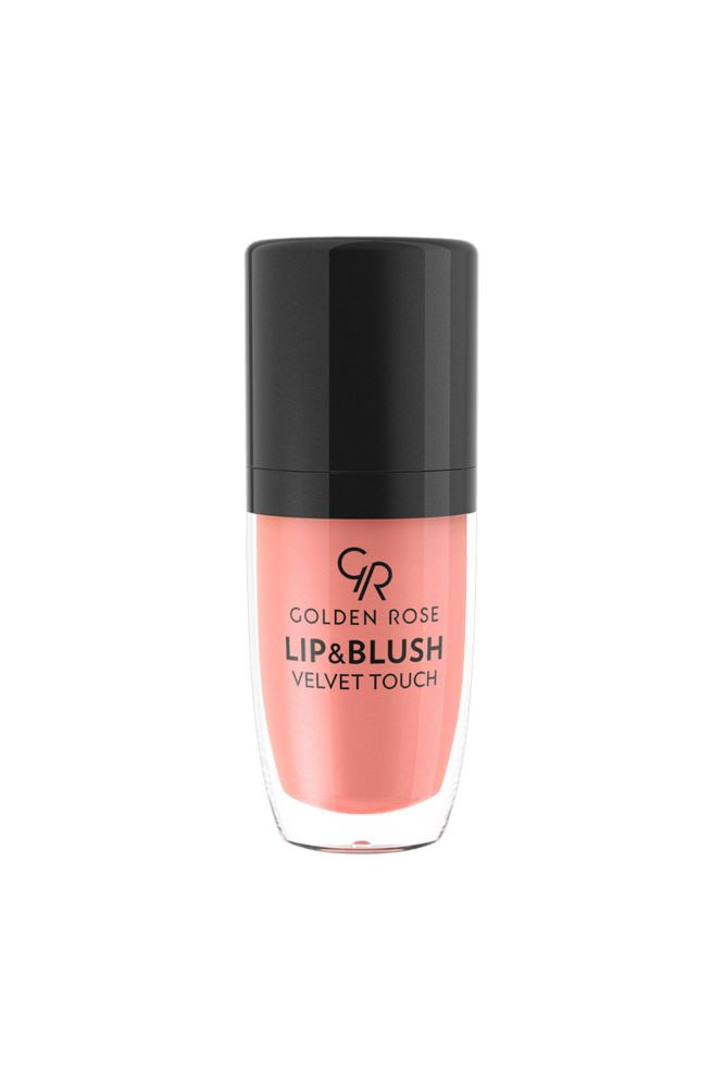 GOLDEN ROSE Lip & Blush Velet Touch - 4.5ml | كولدن روز تنت كريمي للشفاه و الخدود - 4.5 مل