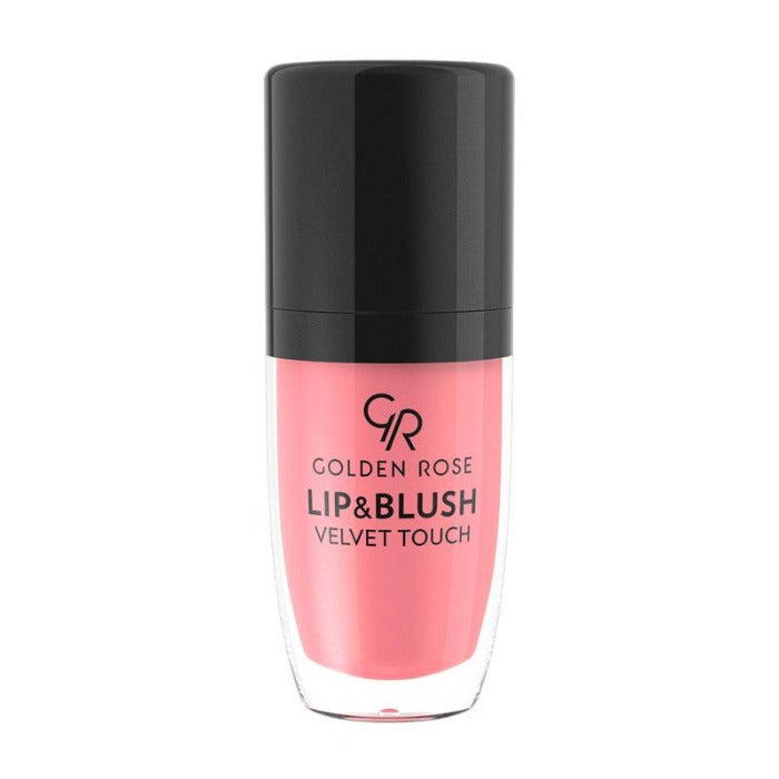 GOLDEN ROSE Lip & Blush Velet Touch - 4.5ml | كولدن روز تنت كريمي للشفاه و الخدود - 4.5 مل