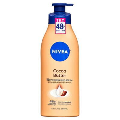 NIVEA Cocoa Butter Deep Nourishing Serum - 500ml | نيفيا كريم مرطب للجسم - 500 مل