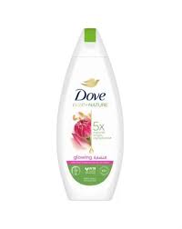 Dove Glowing Lotus Flower & Rice Water Body Wash - 500ml | دوف جل الاستحمام بخلاصة زهرة اللوتس وماء الأرز - 500 مل
