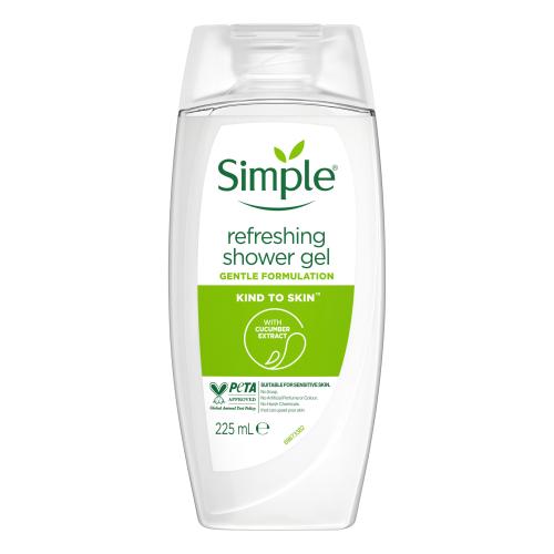Simple Refreshing Shower Gel Kind To Skin - 225ml | سمبل جل استحمام لطيف على البشرة - 225 مل
