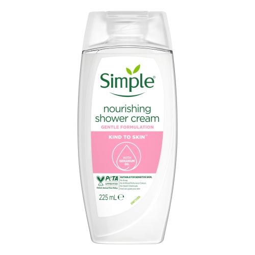 Simple Nourishing Shower Cream - 225ml | سمبل شاور جل مغذي للجسم - 225 مل
