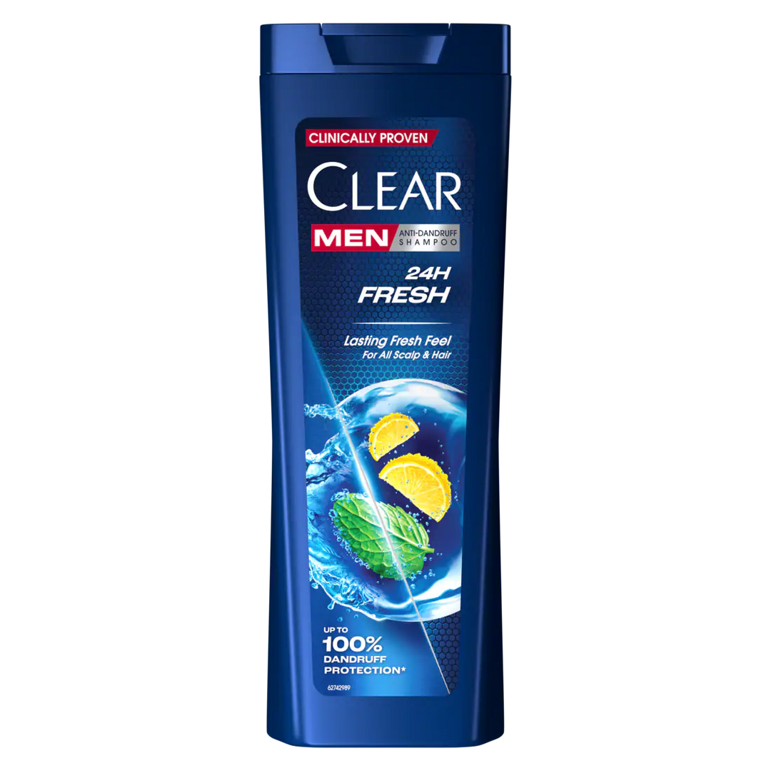 CLEAR Men Anti-Dandruff Shampoo Lasting Fresh Feel For All Scalp & Hair - 360ml | كلير شامبو ضد القشرة للرجال - 360 مل