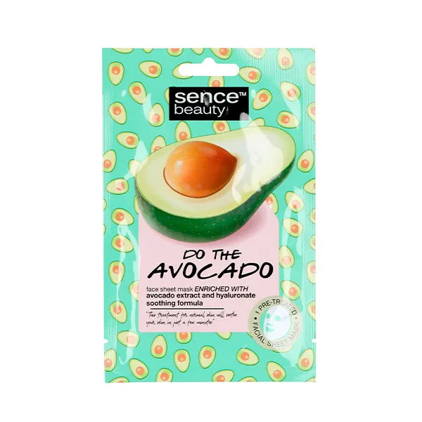 Sence Beauty Do The Avocado Face Sheet Mask - 20ml | سينس بيوتي ماسك ورقي للوجه - 20 مل