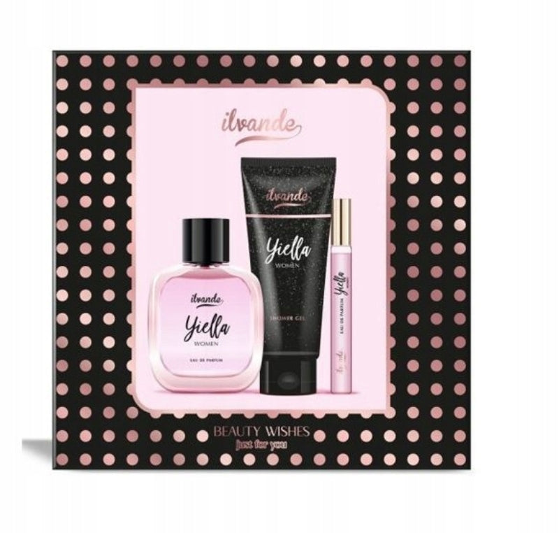 ilvande Beauty Wishes Set - 3Pcs | ايلفاند مجموعة عناية للنساء - 3 قطع