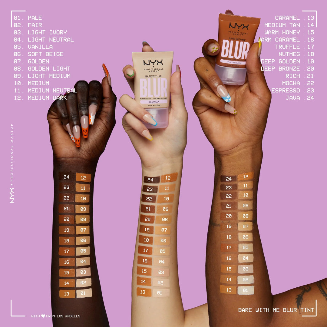 NYX Bare With Me Blur - 30ml| ان واي اكس كريم اساس -30 مل