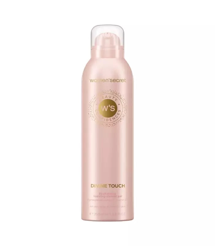Women’Secret Divine Touch Revitalizing Foaming Shower Gel - 200ml | ومن سيكرت جل استحمام رغوي - 200 مل