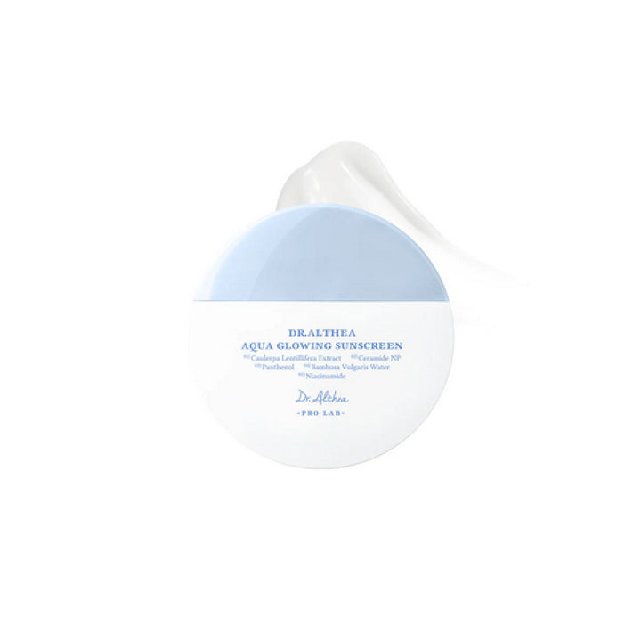Dr. Althea Aqua Glowing Sunscreen SPF50+ PA++++  -45ml | دكتور الثيا واقي شمسي غلوينغ اكوا - 45 مل