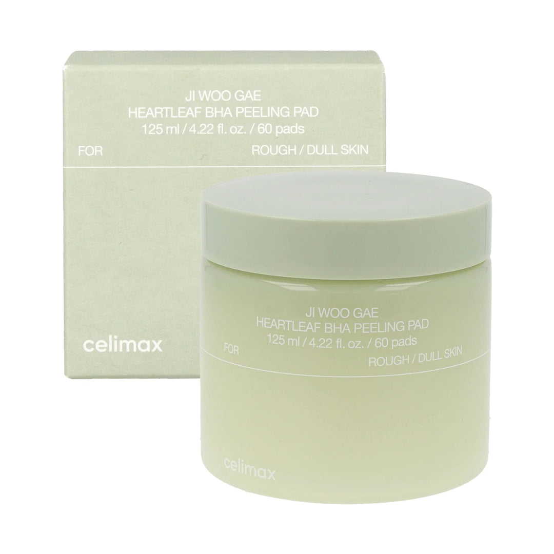 celimax Heartleaf Bha Peeling Pad - 60pcs | سيليماكس وسادات تونر مقشرة بحمض ال BHA - 60 قطعة