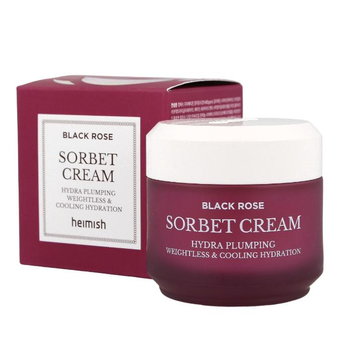 heimish Black Rose Hydra Plumping Sorbet Cream - 50ml | هيميش مرطب للوجه بالورد الأسود - 50 مل