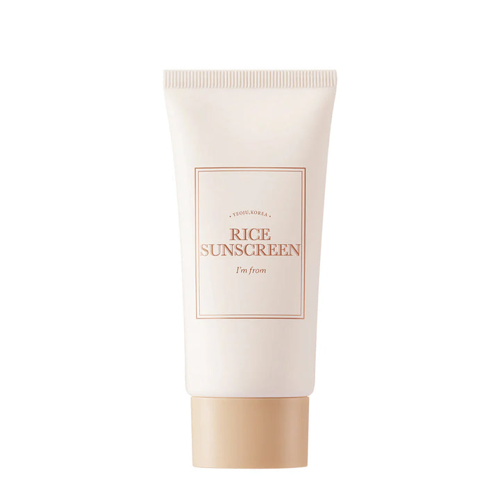 I`m from Rice Sun Screen - 50ml | آم فروم واقي شمسي فيزيائية بمستخلص الأرز - 50 مل