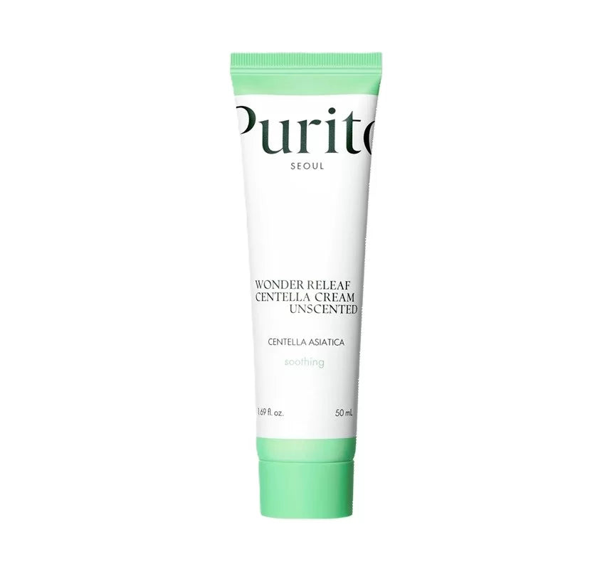 Purito Wonder Releaf Centella Cream - 50ml | بيوريتو كريم السينتلا المهدئ للبشرة - 50 مل