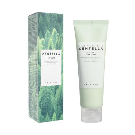 SKIN1004 Tea-Trica Bha Foam - 125ml | سكين1004 غسول رغوي بأحماض ال bha و شجرة الشاي - 125 مل