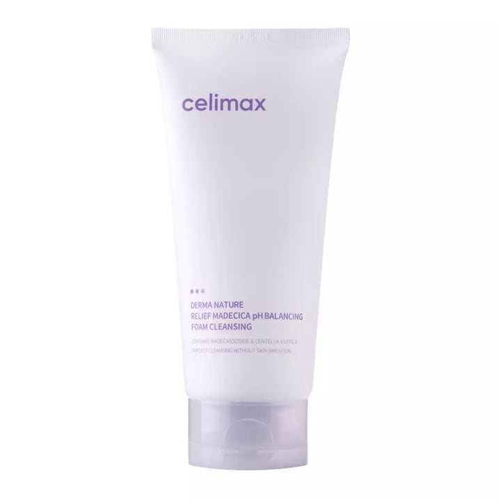 celimax Derma Nature Relief Madecicia pH Balancing Foam Cleansing - 150ml | سيليماكس غسول رغوي مهدئ للبشرة - 150 مل