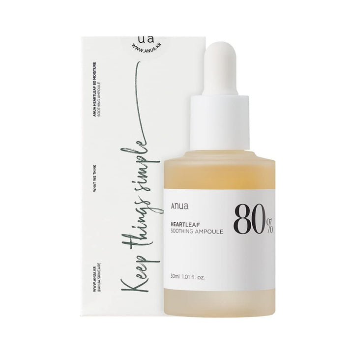 Anua Heartleaf 80 Moisture Soothing Ampoule - 30ml | أنوا سيروم مهدئ للبشرة - 30 مل