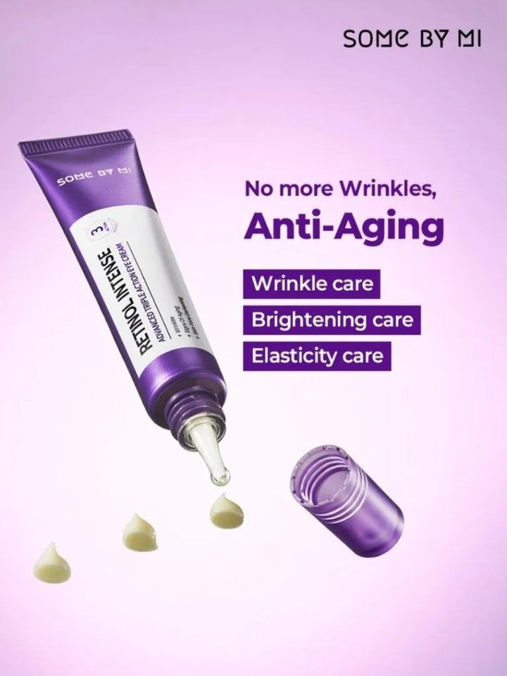 SOME BY MI Retinol Intense Advanced Triple Action Eye Cream - 30ml | سوم باي مي كريم ريتنول لمنطقة حول العين - 30 مل