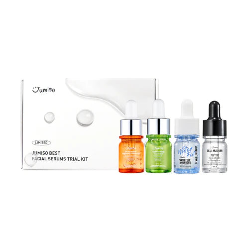 Best Facial Serums Trial Kit - 4pcs