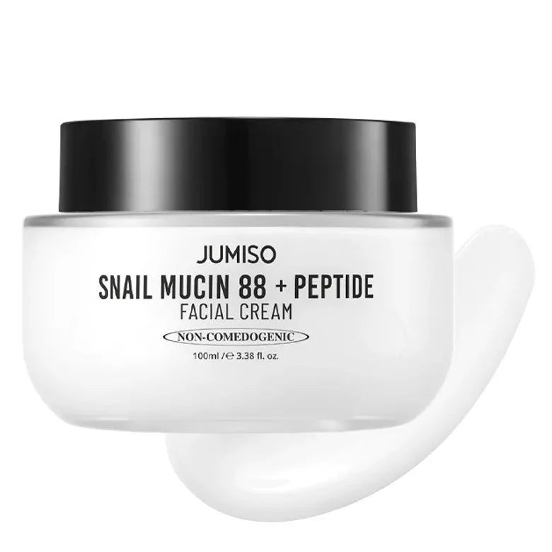 JUMISO Snail Mucin 88 + Peptide Facial Cream - 100ml | جوميسو كريم مرطب بمستخلص الحلزون + ببتيدات - 100 مل