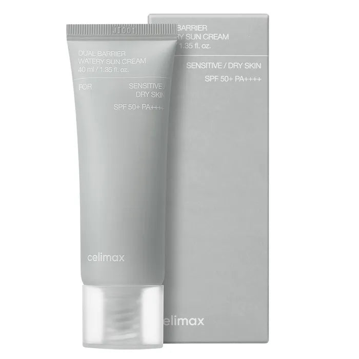 celimax Dual Barrier Watery Sun Cream - 40ml | سيليماكس كريم واقي شمسي مرمم للبشرة - 40 مل