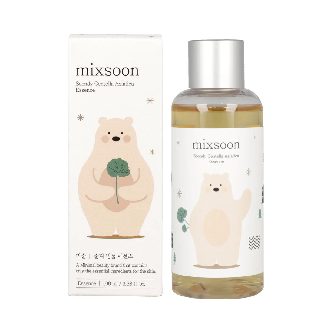 MIXSOON Soondy Centella Asiatica Essence - 100ml | ميكسون ايسنس السنتيلا المهدئ للبشرة - 100 مل