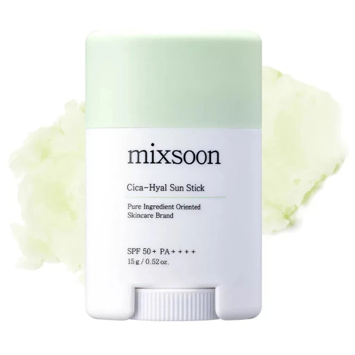 MIXSOON Cica-Hyal Sun Stick Spf 50 - 15g | ميكسون واقي شمسي ستيك spf50 - 15 غرام