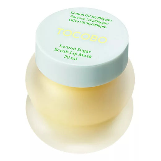 TOCOBO Lemon Sugar Scrub Lip Mask - 20ml | توكوبو مقشر و ماسك للشفاه بالليمون - 20 مل