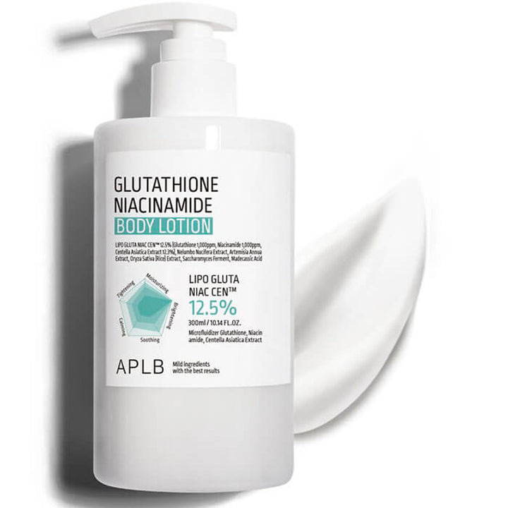 APLB Glutathione Niacinamide Body Lotion  - 300ml | لوشن الجلوتاثيون و النياسيناميد للجسم - 300 مل