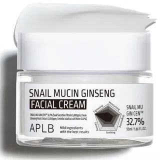APLB  Snail Mucin Ginseng Facial Cream - 55ml | اي بي ال بي كريم خلاصة الحلزون و الجينسنج -  55 مل